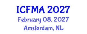 International Conference on Fluid Mechanics and Applications (ICFMA) February 08, 2027 - Amsterdam, Netherlands International Conference on Fluid Mechanics and Applications (ICFMA) February 08, 2027 - Amsterdam, Netherlands
