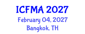International Conference on Fluid Mechanics and Applications (ICFMA) February 04, 2027 - Bangkok, Thailand International Conference on Fluid Mechanics and Applications (ICFMA) February 04, 2027 - Bangkok, Thailand