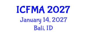 International Conference on Fluid Mechanics and Applications (ICFMA) January 14, 2027 - Bali, Indonesia International Conference on Fluid Mechanics and Applications (ICFMA) January 14, 2027 - Bali, Indonesia