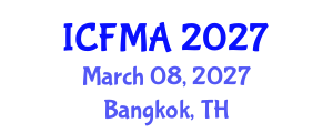 International Conference on Fluid Mechanics and Applications (ICFMA) March 08, 2027 - Bangkok, Thailand