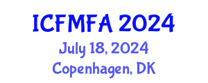 International Conference on Fluid Mechanics and Flow Analysis (ICFMFA) July 18, 2024 - Copenhagen, Denmark