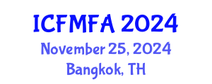 International Conference on Fluid Mechanics and Flow Analysis (ICFMFA) November 25, 2024 - Bangkok, Thailand