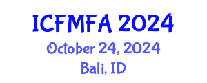 International Conference on Fluid Mechanics and Flow Analysis (ICFMFA) October 24, 2024 - Bali, Indonesia