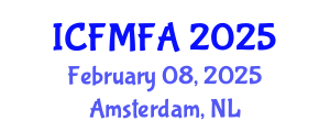 International Conference on Fluid Mechanics and Flow Analysis (ICFMFA) February 08, 2025 - Amsterdam, Netherlands