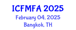 International Conference on Fluid Mechanics and Flow Analysis (ICFMFA) February 04, 2025 - Bangkok, Thailand