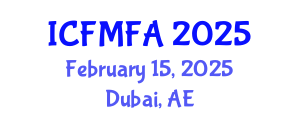 International Conference on Fluid Mechanics and Flow Analysis (ICFMFA) February 15, 2025 - Dubai, United Arab Emirates