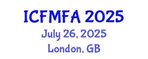 International Conference on Fluid Mechanics and Flow Analysis (ICFMFA) July 26, 2025 - London, United Kingdom