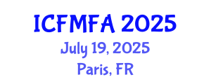 International Conference on Fluid Mechanics and Flow Analysis (ICFMFA) July 19, 2025 - Paris, France