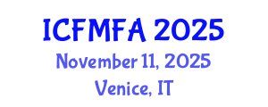 International Conference on Fluid Mechanics and Flow Analysis (ICFMFA) November 11, 2025 - Venice, Italy