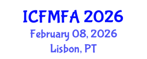 International Conference on Fluid Mechanics and Flow Analysis (ICFMFA) February 08, 2026 - Lisbon, Portugal