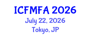 International Conference on Fluid Mechanics and Flow Analysis (ICFMFA) July 22, 2026 - Tokyo, Japan