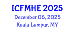 International Conference on Fluid Mechanics and Hydraulic Engineering (ICFMHE) December 06, 2025 - Kuala Lumpur, Malaysia