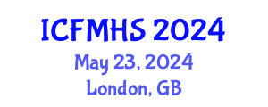 International Conference on Fluid Mechanics and Hydraulic Systems (ICFMHS) May 23, 2024 - London, United Kingdom