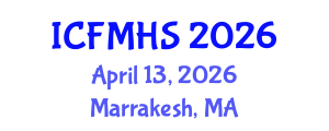 International Conference on Fluid Mechanics and Hydraulic Systems (ICFMHS) April 13, 2026 - Marrakesh, Morocco International Conference on Fluid Mechanics and Hydraulic Systems (ICFMHS) April 13, 2026 - Marrakesh, Morocco