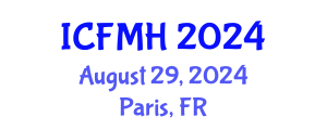 International Conference on Fluid Mechanics and Hydraulics (ICFMH) August 29, 2024 - Paris, France