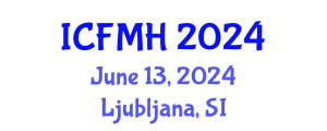 International Conference on Fluid Mechanics and Hydraulics (ICFMH) June 13, 2024 - Ljubljana, Slovenia