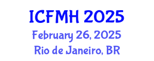 International Conference on Fluid Mechanics and Hydraulics (ICFMH) February 26, 2025 - Rio de Janeiro, Brazil