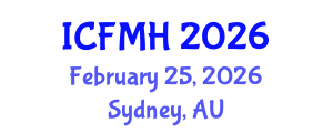 International Conference on Fluid Mechanics and Hydraulics (ICFMH) February 25, 2026 - Sydney, Australia