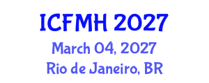 International Conference on Fluid Mechanics and Hydraulics (ICFMH) March 04, 2027 - Rio de Janeiro, Brazil International Conference on Fluid Mechanics and Hydraulics (ICFMH) March 04, 2027 - Rio de Janeiro, Brazil