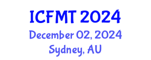 International Conference on Fluid Mechanics and Thermodynamics (ICFMT) December 02, 2024 - Sydney, Australia