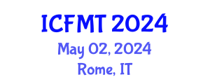 International Conference on Fluid Mechanics and Thermodynamics (ICFMT) May 02, 2024 - Rome, Italy