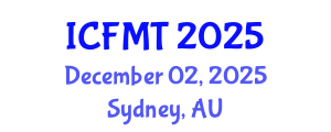 International Conference on Fluid Mechanics and Thermodynamics (ICFMT) December 02, 2025 - Sydney, Australia
