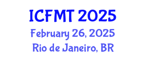 International Conference on Fluid Mechanics and Thermodynamics (ICFMT) February 26, 2025 - Rio de Janeiro, Brazil