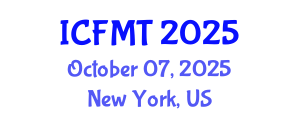 International Conference on Fluid Mechanics and Thermodynamics (ICFMT) October 07, 2025 - New York, United States