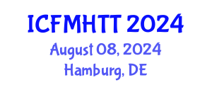 International Conference on Fluid Mechanics, Heat Transfer and Thermodynamics (ICFMHTT) August 08, 2024 - Hamburg, Germany