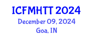 International Conference on Fluid Mechanics, Heat Transfer and Thermodynamics (ICFMHTT) December 09, 2024 - Goa, India