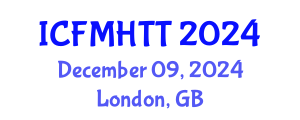 International Conference on Fluid Mechanics, Heat Transfer and Thermodynamics (ICFMHTT) December 09, 2024 - London, United Kingdom