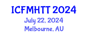 International Conference on Fluid Mechanics, Heat Transfer and Thermodynamics (ICFMHTT) July 22, 2024 - Melbourne, Australia