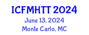 International Conference on Fluid Mechanics, Heat Transfer and Thermodynamics (ICFMHTT) June 13, 2024 - Monte Carlo, Monaco