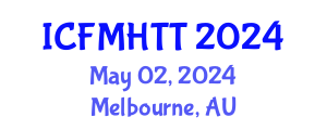 International Conference on Fluid Mechanics, Heat Transfer and Thermodynamics (ICFMHTT) May 02, 2024 - Melbourne, Australia