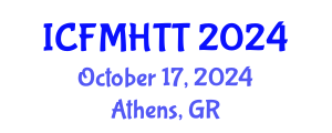 International Conference on Fluid Mechanics, Heat Transfer and Thermodynamics (ICFMHTT) October 17, 2024 - Athens, Greece