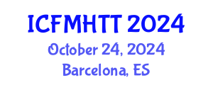 International Conference on Fluid Mechanics, Heat Transfer and Thermodynamics (ICFMHTT) October 24, 2024 - Barcelona, Spain