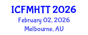 International Conference on Fluid Mechanics, Heat Transfer and Thermodynamics (ICFMHTT) February 02, 2026 - Melbourne, Australia International Conference on Fluid Mechanics, Heat Transfer and Thermodynamics (ICFMHTT) February 02, 2026 - Melbourne, Australia