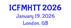 International Conference on Fluid Mechanics, Heat Transfer and Thermodynamics (ICFMHTT) January 19, 2026 - London, United Kingdom International Conference on Fluid Mechanics, Heat Transfer and Thermodynamics (ICFMHTT) January 19, 2026 - London, United Kingdom