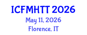 International Conference on Fluid Mechanics, Heat Transfer and Thermodynamics (ICFMHTT) May 11, 2026 - Florence, Italy International Conference on Fluid Mechanics, Heat Transfer and Thermodynamics (ICFMHTT) May 11, 2026 - Florence, Italy