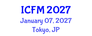 International Conference on Fluid Mechanics (ICFM) January 07, 2027 - Tokyo, Japan