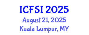 International Conference on Fluid-Structure Interaction (ICFSI) August 21, 2025 - Kuala Lumpur, Malaysia International Conference on Fluid-Structure Interaction (ICFSI) August 21, 2025 - Kuala Lumpur, Malaysia