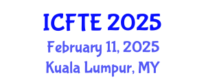 International Conference on Fluids and Thermal Engineering (ICFTE) February 11, 2025 - Kuala Lumpur, Malaysia