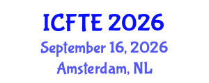 International Conference on Fluids and Thermal Engineering (ICFTE) September 16, 2026 - Amsterdam, Netherlands