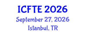 International Conference on Fluids and Thermal Engineering (ICFTE) September 27, 2026 - Istanbul, Turkey