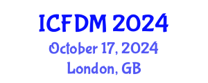 International Conference on Fluids Dynamics and Mechanics (ICFDM) October 17, 2024 - London, United Kingdom