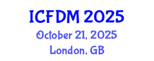 International Conference on Fluids Dynamics and Mechanics (ICFDM) October 21, 2025 - London, United Kingdom