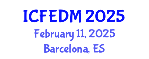 International Conference on Fluids Engineering, Dynamics and Mechanics (ICFEDM) February 11, 2025 - Barcelona, Spain