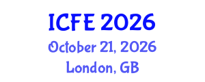 International Conference on Fluids Engineering (ICFE) October 21, 2026 - London, United Kingdom