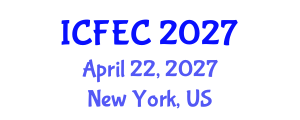 International Conference on Fog and Edge Computing (ICFEC) April 22, 2027 - New York, United States International Conference on Fog and Edge Computing (ICFEC) April 22, 2027 - New York, United States