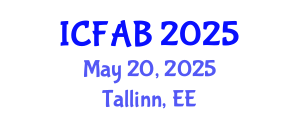 International Conference on Food and Agricultural Biotechnology (ICFAB) May 20, 2025 - Tallinn, Estonia